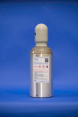 SRM 2741a - 氮中一氧化碳(公稱量-物質(zhì)分?jǐn)?shù)13%mol/mol)