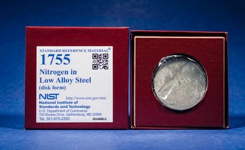 SRM 1755 - 低合金鋼中的氮標準品