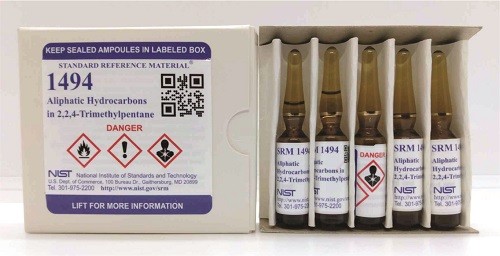 SRM 1494 - 2，2，4-三甲基戊烷中的脂肪族烴標準品