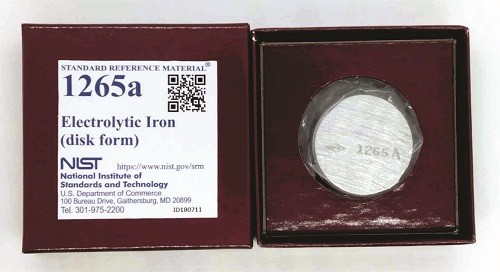  SRM 1265a - 電解鐵(圓盤形)標準品