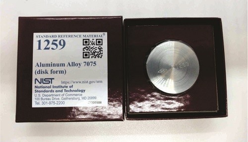 SRM 1259 - 鋁合金7075標準品