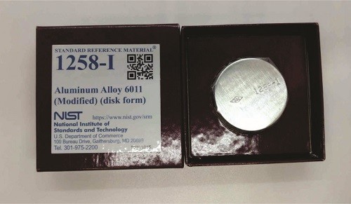 SRM 1258-I - 6011鋁合金(改進型)(圓盤形式)標準品