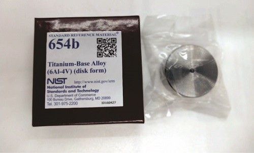 SRM 654b - 鈦合金，鋁-釩標準品